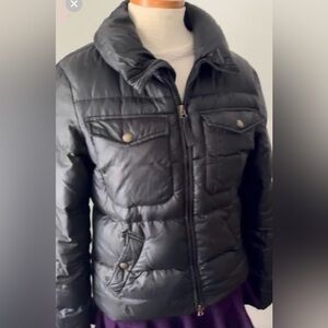 💎RARE💎 RALPH LAUREN Black 🌟RUGBY 🌟Quilted Puffer DOWN Jacket sz M